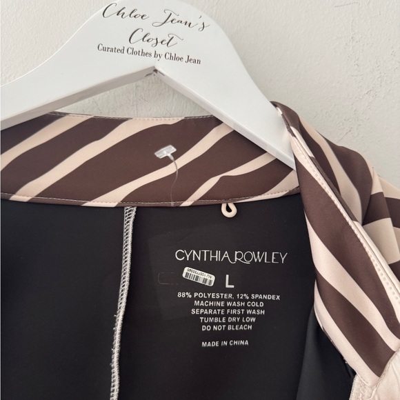 CYNTHIA ROWLEY Zebra Ski Suit L - Picture 12 of 16